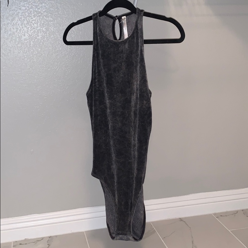 Velvet bodysuit